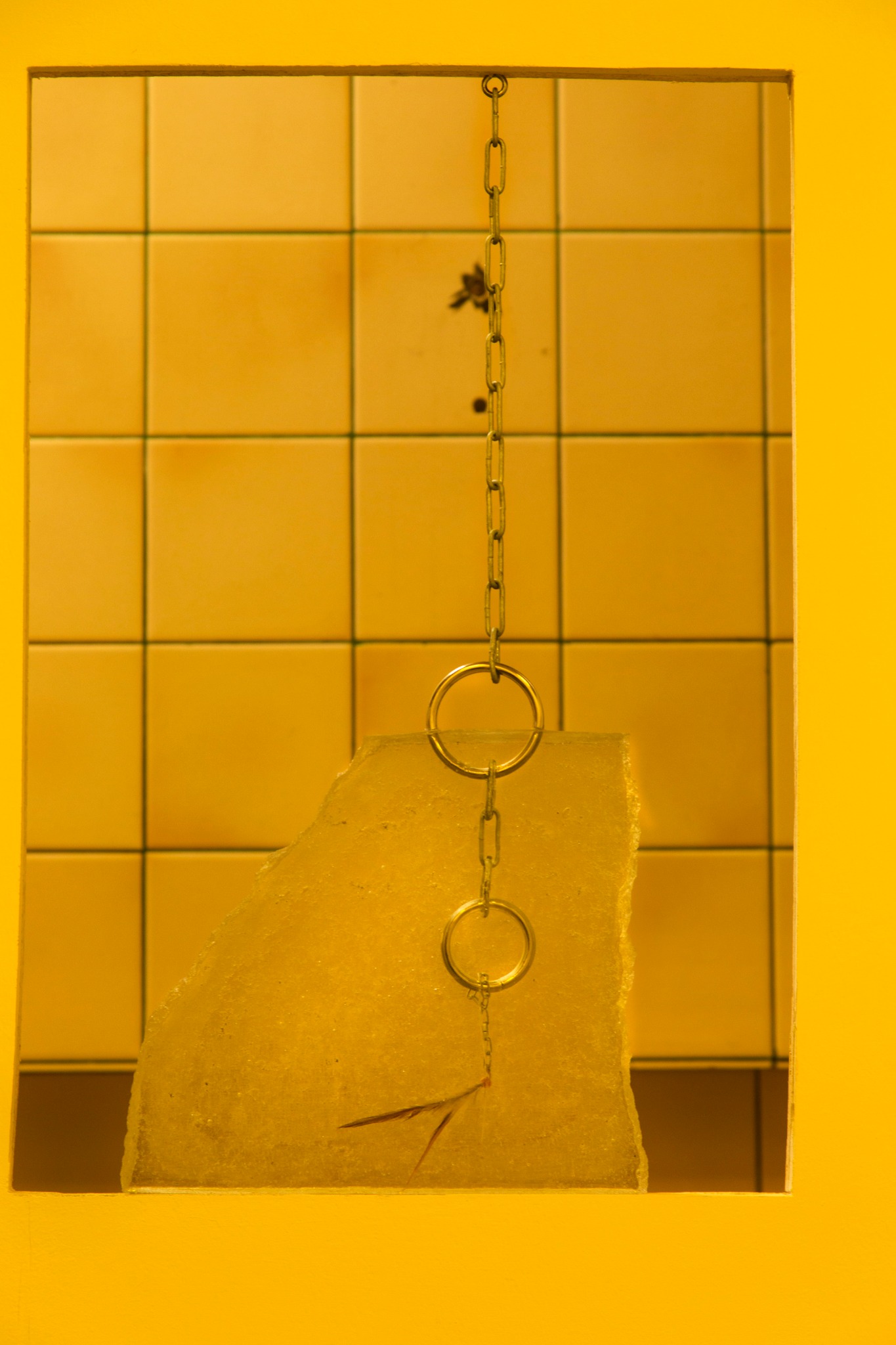 New Underground Leather hanging work